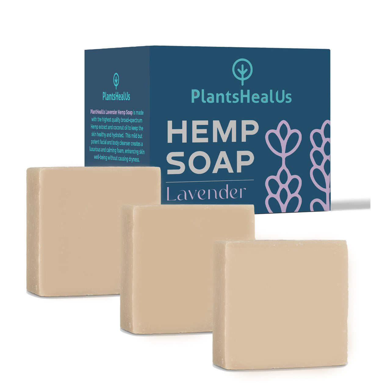 Lavender Hemp Soap 3 Pack